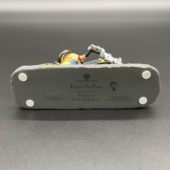 Bradford Exchange Betty Boop Born to Ride Collection Born to be Boop Figurine - Picture 13 of 15